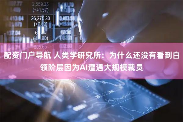 配资门户导航 人类学研究所：为什么还没有看到白领阶层因为AI遭遇大规模裁员